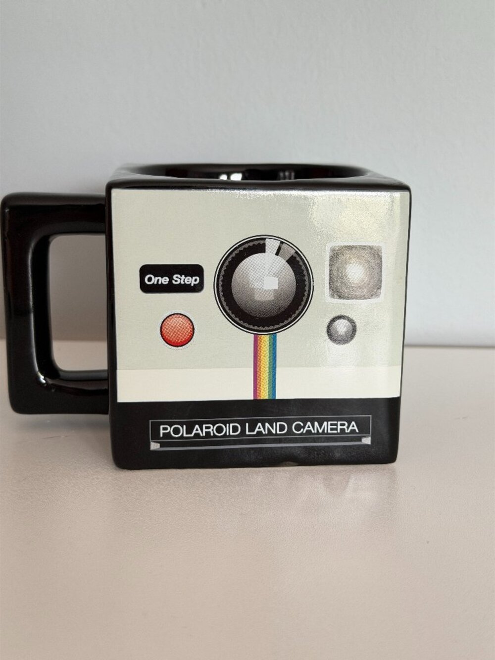 Square Retro Camera PHOTOMUG Classic Nikon Poloroid Photographer Coffee Cup Mug